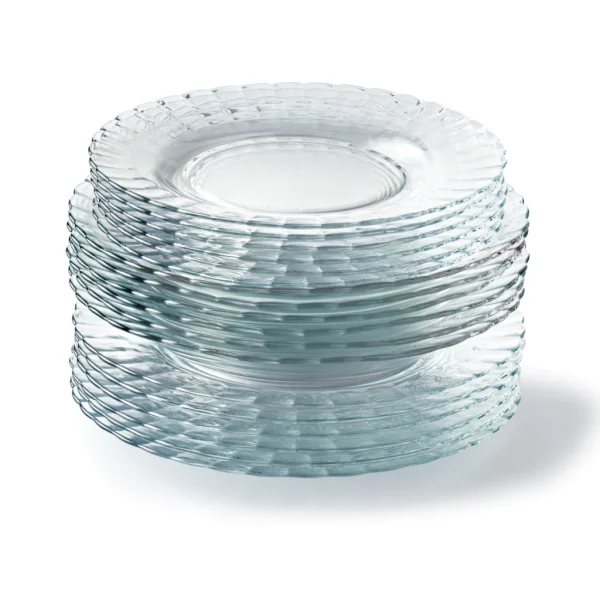 Verres Duralex Gigogne - Lot De 6 Verres Tempés Transparents | 9cl | Résistance Choc Thermique 130°C | Fabriqué En France